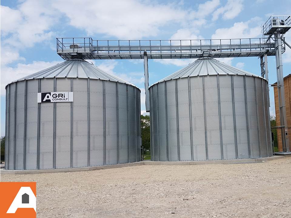 deux silos a pellets agriconsult
