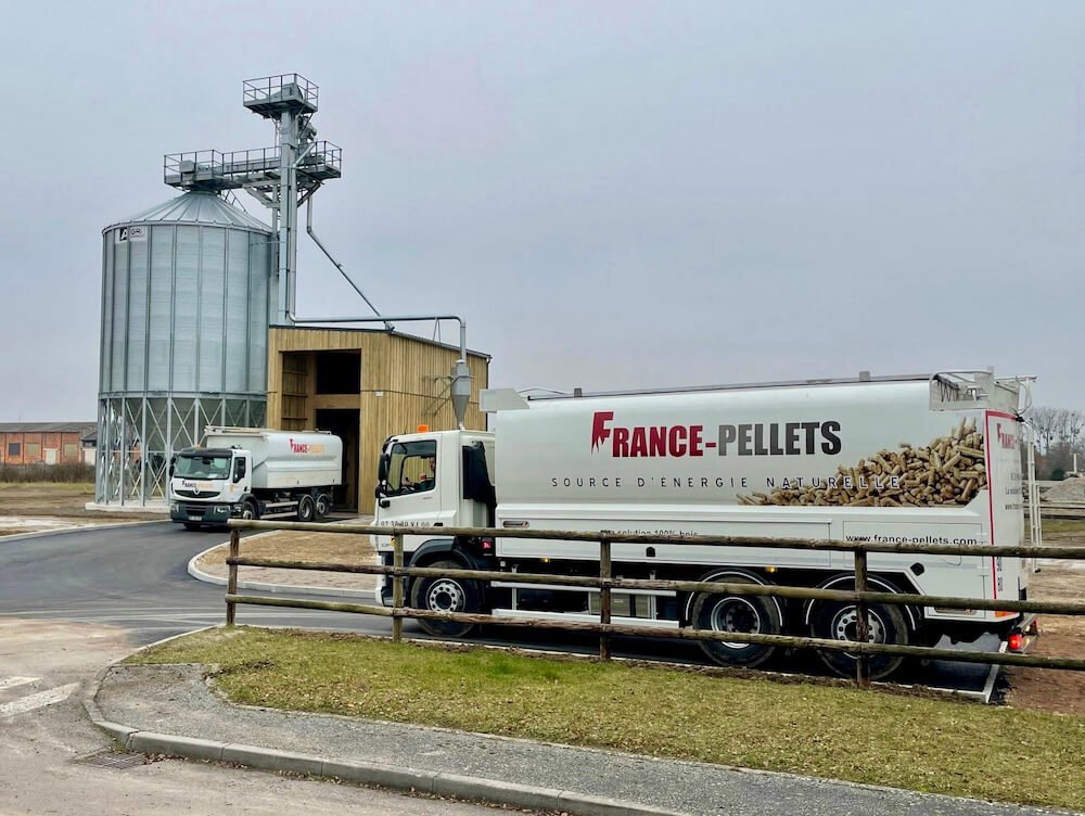 distribution de pellets silos stockage pellet pellets granulés granulé granules granule silos france pellets vrac camion présentation agriconsult photo site