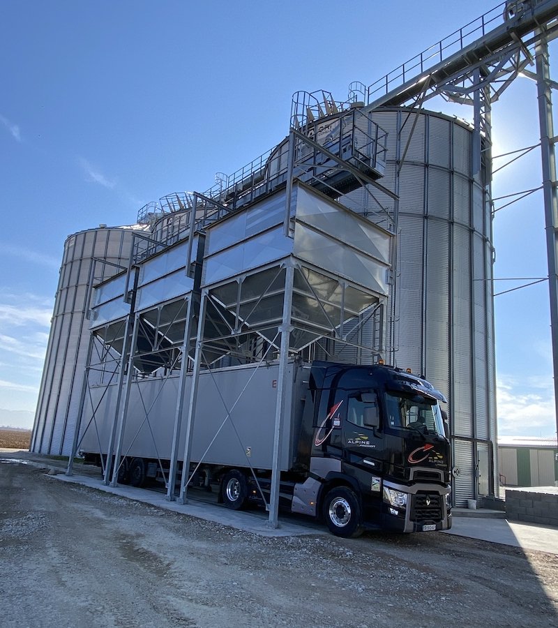 témoigage client M Primat terre de bievre agriconsult avis valoriser ses céréales en vente direct boisseau chargement camion