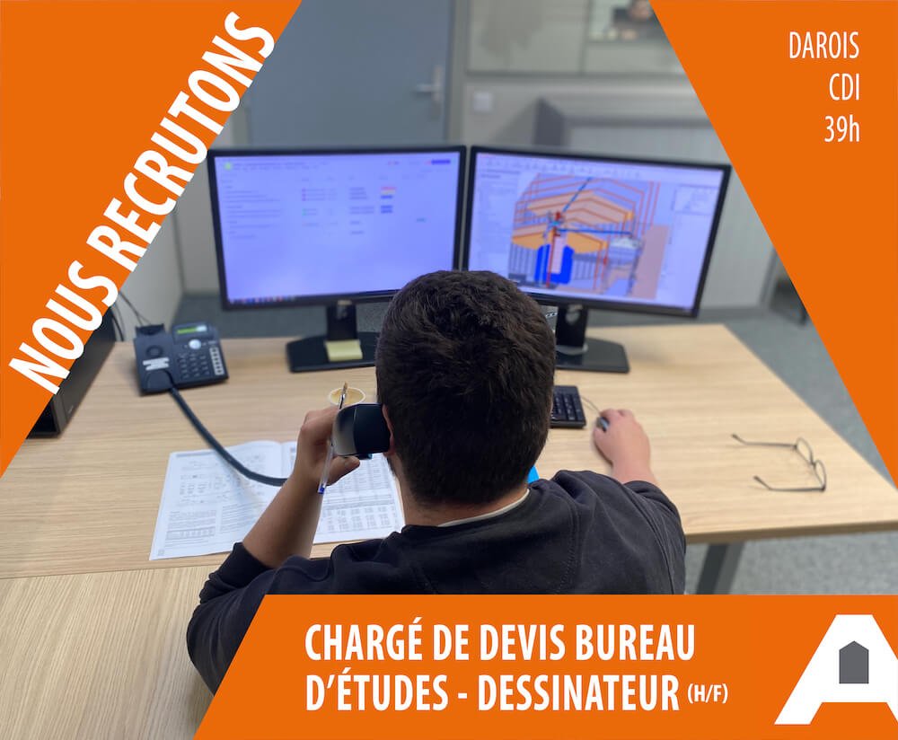 Recrutement agriconsult chargé de devis dessinateur bureau d’étude 2022 plan projet devis ERP installation montage demande dessin