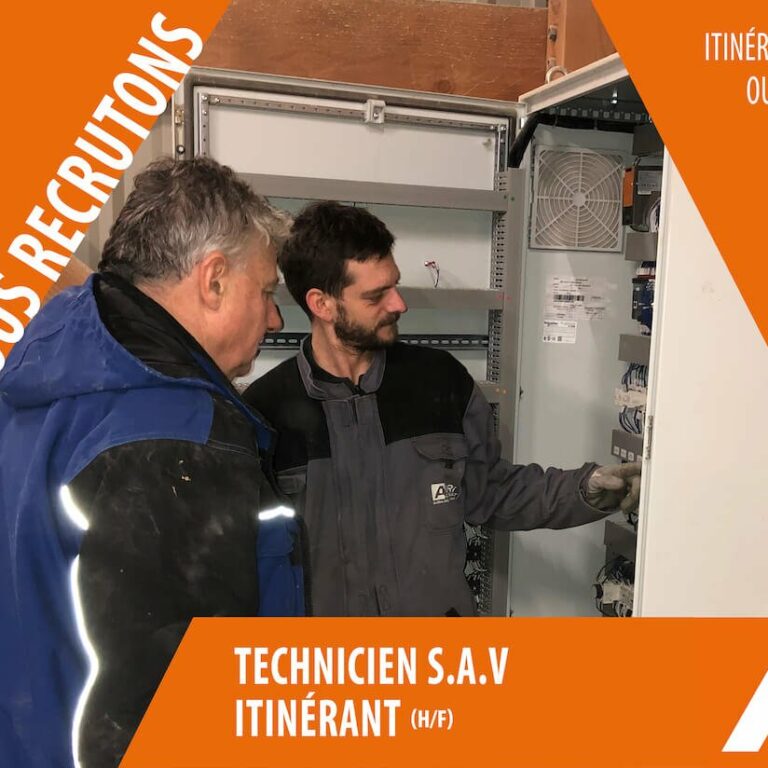 Recrutement agriconsult technicien itinérant SAV OUEST 2022 technique autonome grand air mise en service dépannage câblage électricité entretien préventif