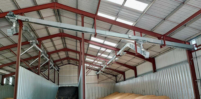 Agriconsult manutention génie civil grain céréales agriculture séchoir cellule sécheuse dépoussiéreur skandia sukup cellule sécheuse séchage fosse montage optimisation optimum installation solution bâtiment photovoltaïque élévateur à godets