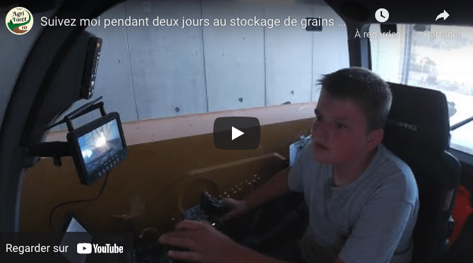 Capture d’écran Youtube vidéo client antoine installation de stockage grains Agriconsult