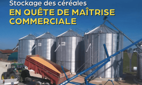 COUVERTURE MAGAZINE STOCK DES CEREALES - MATERIEL AGRICOLE JANVIER 2023 AGRICONSULT