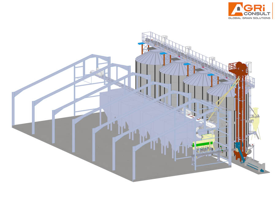 plan 3D installation intérieur extérieur Agriconsult bureau d’études