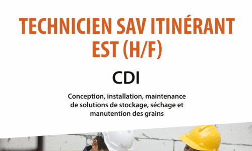 Vignette - Recrutement technicien SAV itinérant Est