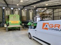 camion montage silo fond conique agriconsult machine agricole nettoyeur installation bio